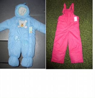Комбинезоны новые для мальчика и девочки