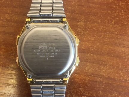 Часы Casio A-168WG-9