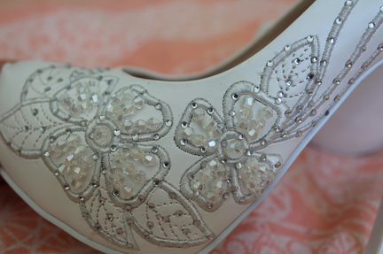 Свадебные туфли arzomania белые