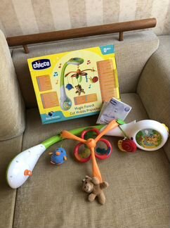 Мобиль на кроватку chicco «Магический лес»