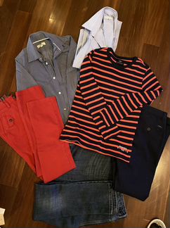 Пакет фирменных вещей на мальчика 10 лет