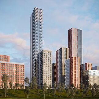 1-к квартира, 47.4 м², 16/19 эт.