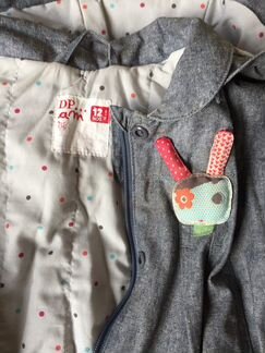 Плащ джинсовый deux PAR deux