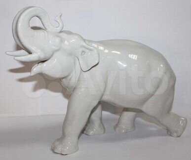 Статуэтка. Слон. Фарфор. лфз