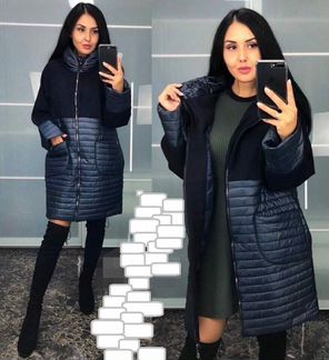 Пальто (2 цвета) Р-р 54-56