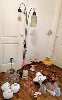 Лампы, торшер, плафоны СССР