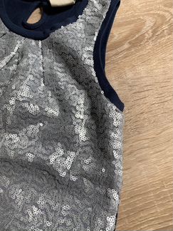 Топ с пайетками Boottom Blue