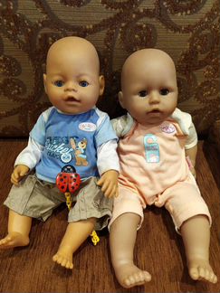 Пупсы baby born (пакетом)
