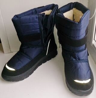 Сапоги дутики 34 - 35 р. марка taltex новые