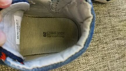 Кеды Zara 20 размер (12,5 см)