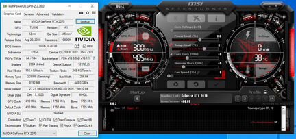 RTX 2070 evga XC ultra