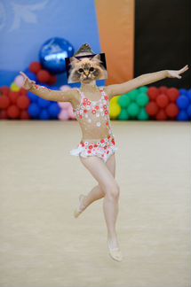 Купальник для xудожественной гимнастики