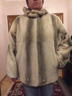 Меховая куртка из стриженного бобра