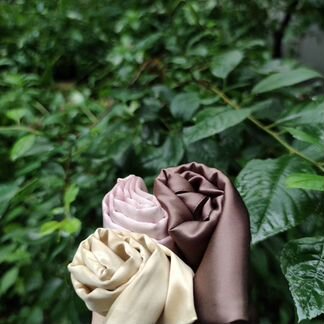 Набор шелковых полотенец для лица/волос/тела 19,5м