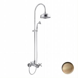 Душевая Giulini Lotus 7007wcbr бронза