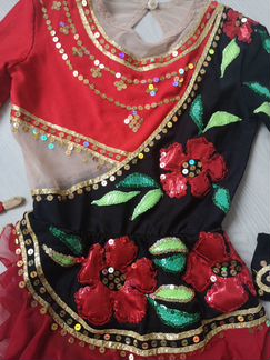 Купальник для гимнастики, фигурного катания 4-6лет