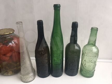 Бутылки ретро