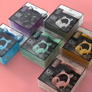 Наушники с ушками Cat Ear M2