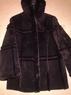 Шуба полушубок мутон стриженый