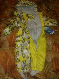 Новый слитный Финский комбез Tokka Tribe салатовый