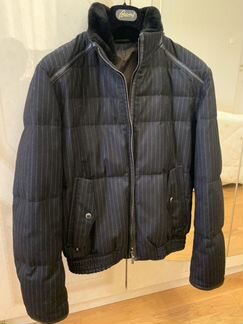 Зимняя куртка Brioni с воротником стойкой