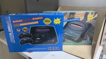 Игровая приставка Sega Mega Drive шум01