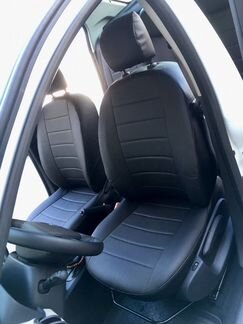 Чехлы Рено Логан 2. Авточехлы из экокожи