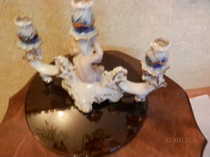 Фарфоровый подсвечник Румыния