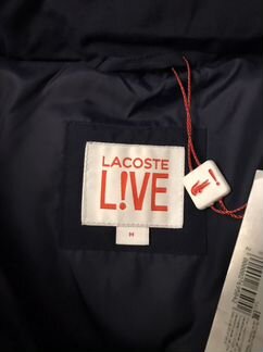 Lacoste live пуховик куртка