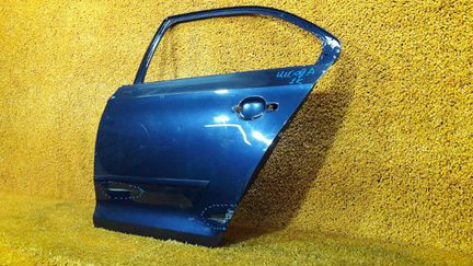 Дверь задняя левая Skoda Rapid 1 2014-Нв