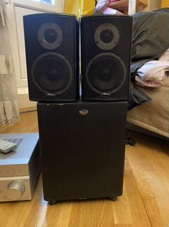 Домашний кинотеатр ресивер сабвуфер колонки