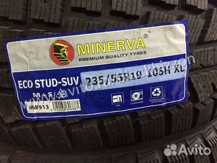 235 55 19 Minerva Eco Stud зимние Шины R19