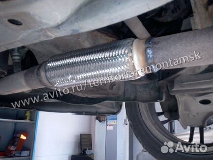 Гофра глушителя Mazda CX-7 Замена гофры глушителя