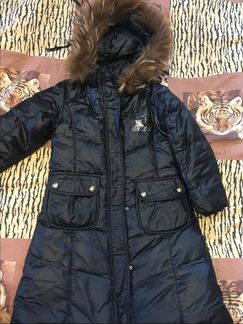 Зимнее пальто на пуху