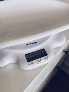 Весы детские miniland baby scaly up