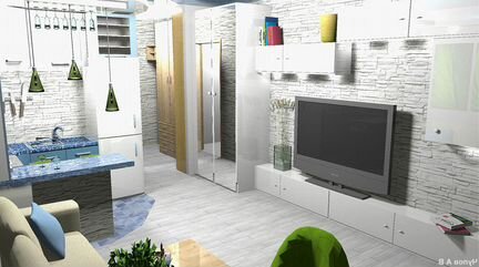 Квартира-студия, 17.5 м², 1/5 эт.