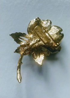 Брошь винтажная Английская роза