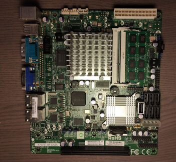 Материнская плата Supermicro X7SPE-HF-D525