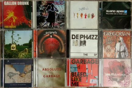 Диски музыкальные CD поп, рок и др