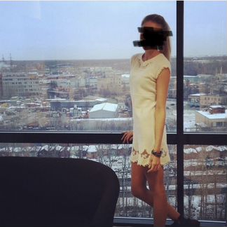 Ermanno scervino платье шерсть белое