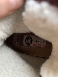 Кеды lanvin