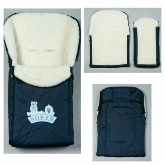 Новый овечья шерсть Конверт North. Разные цвета