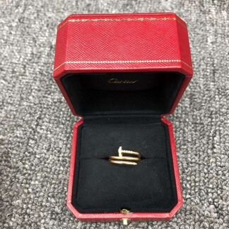 Золотое кольцо Cartier 0.25 ct 8 гр