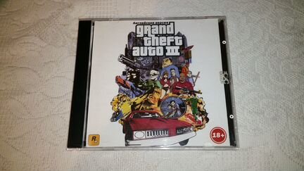 Лицензионная игра от Бука GTA 3 на PC