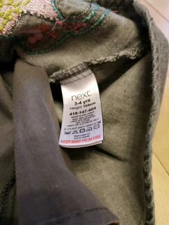 Платья Next Mothercare 3-4 года бронь