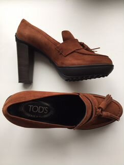Туфли-лоферы на каблуке Tod’s, 38