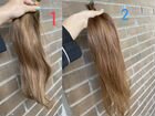 Волосы для наращивания б/у 50-55 см