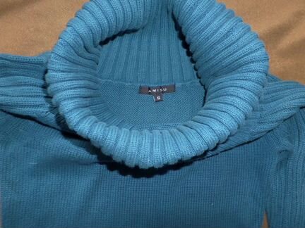 Свитер тёмно-бирюзовый, х/б р.42