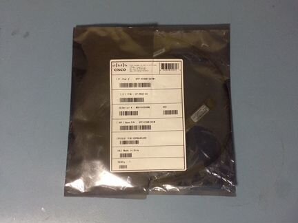 Кабели Cisco SFP-H10GB-CU1M