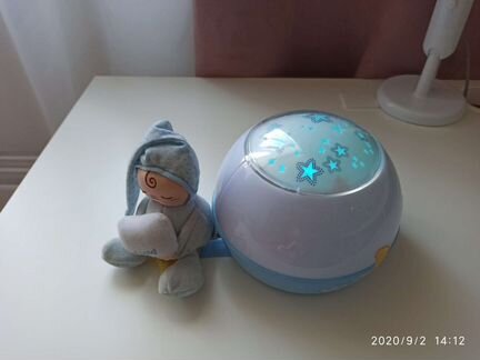 Ночник-проектор Chicco Первые грезы (голубой)